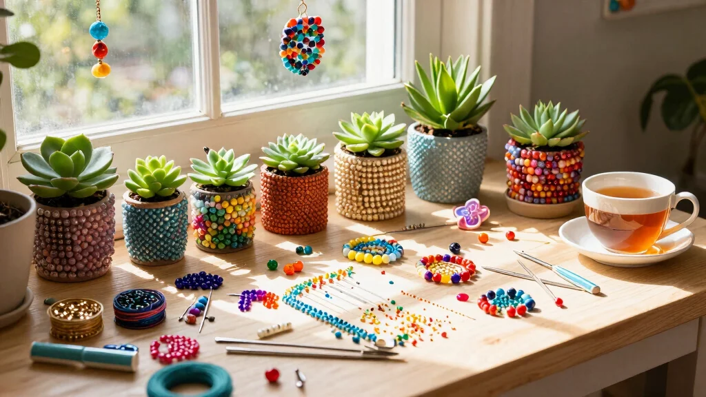 15 Stunning Beaded Plant Crafts That Will Transform Your Space (You Won't Believe #7!)